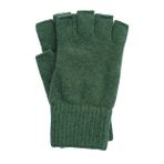 FosterNatur, Erkek eldiven, parmaksız, %100 yün, Petrol, 8,5