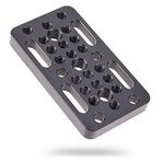 FOTGA Peynir Tahtası Anahtarlama Peynir Tabağı Kamera Kolay Plaka 1/4” & 3/8” DSLR Railblock Kırlangıç Kuyrukları Kısa Çubuklar için İplik