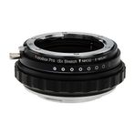 Fotodiox DLX Streç Lens Montaj Adaptörü - Nikon Nikkor F Mount G-Tipi D/SLR Lens, Sony Alpha E-Mount Aynasız Fotoğraf Makinesi Gövdesi, Makro Odaklama Helikoidi ve Manyetik Açılır Filtreli