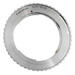 Fotodiox lens Mount Adapter, Contax/Yashica (CY) lens to Canon EOS EF, EF-S Mount Camera such as EOS 7D, 5D, 60D & Rebel T3
