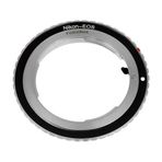 Fotodiox lens Mount Adapter, Nikon F lens to Canon EOS EF, EF-S Mount Camera such as EOS 7D, 5D, 60D & Rebel T3