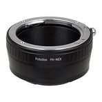 Fotodiox lens Mount Adapter, Pentax K (PK) lens to Sony NEX e-MOUNT Mirrorless Camera such as Sony Alpha a7, NEX-7 & NEX-5