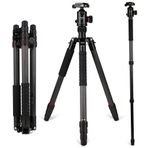 FotoPro X-Go Plus 1575 mm Siyah Profesyonel Tripod