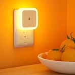 Fotoselli Led Gece Lambası, Amber Renk Sensörlü Gece Lambası, 1 Watt Amber Renk Led Gece Lambası