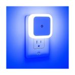 Fotoselli LED Gece Lambası, Mavi Renk Sensörlü Gece Lambası, 1 Watt Mavi Renk LED Gece Lambası