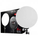 Fototek 14 Inç LED Fill Light Işık Foto Video Işık Youtube,kuaför,dövme Çekimleri + 2 Metre Işık Ayağı