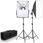 Fototek 50x70 Softbox 2 Sürekli Işık Seti Strobist Set Taşıma Çantalı