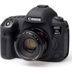 Fototek 5d Mark Iv Uyumlu Siyah Silikon Kılıf Koruma Kılıfı Dslr Case Fotoğraf Makinesi Easy Cover