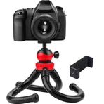 Fototek Flexible Octopus Tripod Dslr Tripod Masaüstü 5kg Kapasite Telefon Tripod Büyük Boy