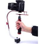 Fototek Kırmızı Stabilizer Dslr Fotoğraf Makinesi Kamera Video Titreşim Engelleyici