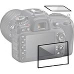 Fototek Nikon D7200 Fotoğraf Makinesi Için Lcd Ekran Koruyucu Çift Ekran Camı Fiber Bez Kırılmaz Cam