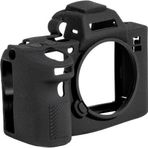 Fototek Sony A7R Iıı Uyumlu Siyah Silikon Kılıf Koruma Kılıfı A7R 3 A Kalite Silikon Case