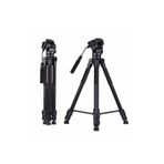 FototekFotograf 170cm Profesyonel Hidrolik Kafa Video Tripod 10 kg Taşıma Kamera Tripot Kalın Bacak Tutma Süngerli