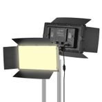 FototekFotograf 800 Led Pro Led-800 Video Işık Panelli Kamera Işığı Youtube Video Işık iki adet Batarya + 2M Ayak