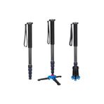 FototekFotograf Profesyonel 175cm Metal Ayaklı Monopod Tripod Pro 7531 Monopod 5kg Taşıma Kapasiteli Taşıma Çantalı