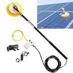 Fotovoltaik Panel Temizleme Elektrikli Fırça Pv Panel Temizleme Elektrikli Fırça Sera Cam Çatı Çamaşır Makinesi Güneş Paneli 3,5 / 5,5 / 7,5 m, 5,5 m