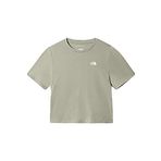 Foundation Crop Tee - Eu Kadın T-Shirt - NF0A55AY Yeşil M