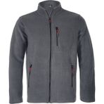 Four Man Erkek 3 Cepli Polar Ceket - XL - Koyu Gri