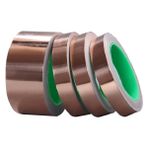 Four Season 5 Mm x 20 Mt Çift Taraflı Iletken Bakır Folyo Kapton Bant Gitar Salyangoz Kovucu