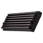 Four Season Siyah 1 kg 11.3X300 mm Kalın Mum Silikon Sıcak Çubuk Yapıştırıcı Silikon