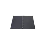 FOUR Siyah Yapraklı Defter 17x20 A5 Boyutunda 40 Yaprak Side