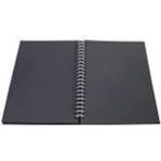 FOUR Siyah Yapraklı Defter 17X24 40 Yaprak Side - Karışık-Çok Renkli - Standart