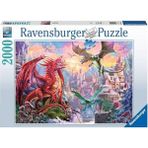 FourForce 167173 Ejderhalar Yetişkin Puzzle, 2000 Parça