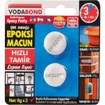 FourForce 53.03.049 Epoksi Macun Yapıştırıcı, Beyaz