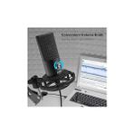 FourForce Akış Mikrofonu Pc Kollu, USB Mikrofon Ps4 Ps5 Mac, Pop Filtre, Shock Mount, Oyun Podcast Stüdyosu Için