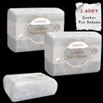 FourForce Bitkisel Çankırı Tuz Sabunu 300-350 gr x 2 Adet Zengin Mineralli Doğal Saf Çankırı Kaya Tuzu Sabunu