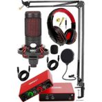 FourForce Central-Rd Pack-2 Stüdyo Kayıt Ekipmanları GLX-700RD Ses Kartı Cxn-30 Stüdyo Mikrofon