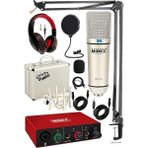 FourForce Cx1 Mikrofon + GLX-500 Pro Stüdyo Ses Kartı Seti