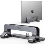 FourForce Dikey Bilgisayar Standı, Çift Yuvalı Ayarlanabilir Alüminyum Laptop Standı, MacBook Air/pro, Windows Dizüstü Bilgisayarlar, 13-17 Inç Laptoplar ile Uyumlu Masaüstü Tutucu – 20471