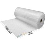 FourForce Evi Balonlu Naylon Patpat 100CM Genişlikte Rulo Havalı Eşya Koruma Ambalaj Pat Pat (100CM x 5m)