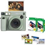 FourForce Fujifilm Wide 400 Instant Fotoğraf Makinesi - 40'lı Film (Yeşil)