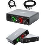 FourForce GLX-700GR Xlr Üst Segment USB Stüdyo Ses Kartı 2 Giriş 2 Çıkış 24BIT/192KHZ