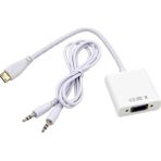FourForce HDMI To VGA Ses Destekli Çevirici Dönüştürücü Adaptör