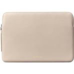 FourForce Ince Koruyucu Dizüstü Bilgisayar Kılıfı 13-13,3 Inç 13 Inç MacBook Pro ve MacBook Air ile Uyumlu, Pu Deri Çanta Su Geçirmez Kapak Dizüstü Bilgisayar Kılıfı Mac Için, Koyu Bej, Koyu Bej, For