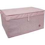 FourForce Mega Plus Jumbo Boy Katlanır Kumaş Saklama Kutusu 70X41X30 Çok Amaçlı Kapaklı Kutu Hurç Sandık