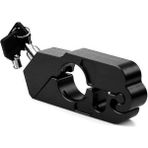 FourForce Metal Motosiklet Kilidi Gidon Tipi Motor Kilit Kırılmaz Su Geçirmez Siyah