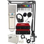 FourForce Midi Paket-3 Stüdyo Ekipmanları Seti Ses Kartı Midi Klavye Mikrofon Kulaklık
