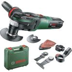 FourForce Pmf 350 Ces Çok Fonksiyonlu El Aleti, Testere Bıçağı, Zımpara Kağıdı & Tabanı, 350W, Brüt Ağırlık: 3,21 Kg, 15.000 – 20.000 Dev/dak, Çantalı, Yeşil