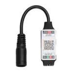 FourForce Şerit LED Kontrol Cihazları - Bluetooth, Sese ve Müziğe Duyarlı, 24 Tuşlu - 6 Amper, 10 Metreye Kadar Rgb Şerit LED Çalıştırır (1, Bluetooth Kontrol Cihazı)