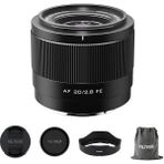 FourForce Sony E Dağı Için 20 mm F2.8 F/2.8 Af Lens, Sony E-Mount Aynasız Kameralarla Uyumlu Geniş Açılı Tam Çerçeve Otomatik Odaklama Lensi Alpha A7CR A7CII A7C A6700 ZV-E100 A6600 A6400 A7IV A7III