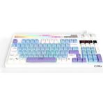 FourForce Spectrum K1 Fonksiyonel Çift LCD Ekran & Çift Rgb - Ses Kontrolcülü Membran 94 Tuşlu Spectrum Rgb Modlu Gaming Klavye