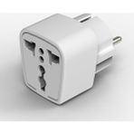FourForce Tipi Universal Çevirici Priz Kolay Tasarım 250V 16A Ingiliz Fişi Amerikan Fişi Dönüştürücü Adaptör