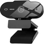 FourForce Webcam 1080P USB Kablolu Tak Çalıştır Konferans Kamera Dahili Mikrofon Chat Görüntülü Sohbet Yayın Kamerası Hd Video Web Kamerası A6 Web Cam (A6)
