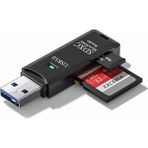 FourForce Wlue 2'si 1 Arada USB 3.0 Micro Sd/tf Kart Okuyucu, Veri Aktarım Adaptörü