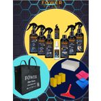 Föwer 16'Lı Oto Bakım Seti Çantalı Full Araba Yıkama Seti Araç Efsane Temizlik Seti Premium Quality