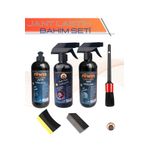 föwer Lastik Jant Bakım Seti DemirTozu Temizleyici 400ml Lastik Parlatıcı Jel 400ml Jant temizleyici 400ml